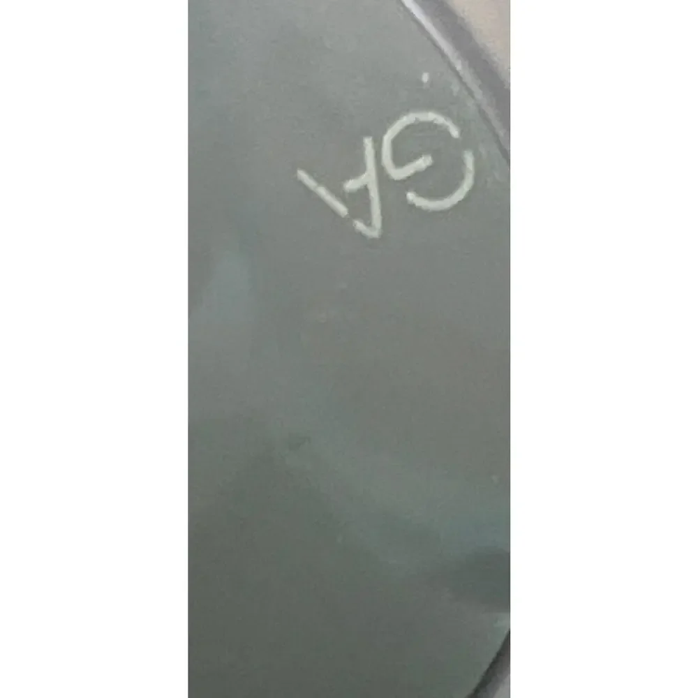 Vintage Giorgio Armani Oval Sunglasses Smoke Gray Italy GA Logo 54-20 140 Women